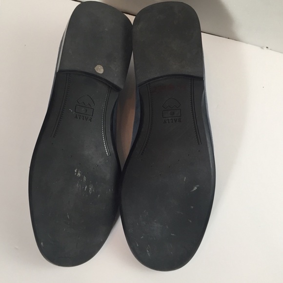 Bally Suede Slip-on Loafers - Picture 5 of 8